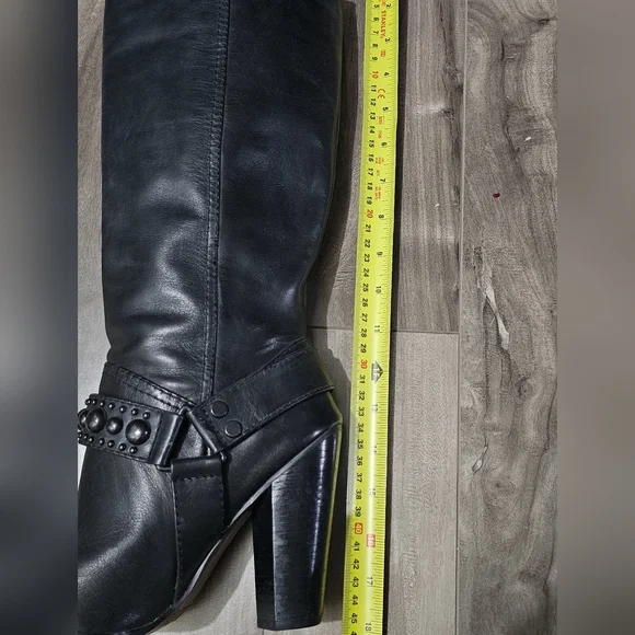 Modern Vintage Knee-High Boots - Picture 7 of 9